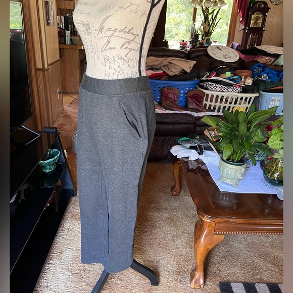 Duluth Trading Co Women's Size Small x 33 Gray Pull on Pant Rayon Blend Ponte. - Picture 14 of 16